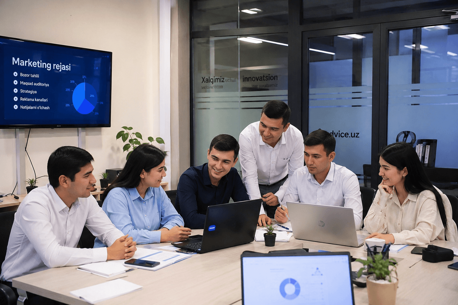 Marketing team